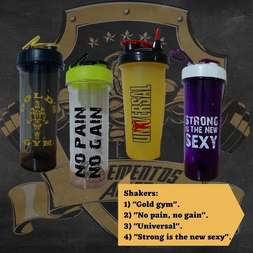 Imagen 2 de 2 de Shaker No Pain No Gain