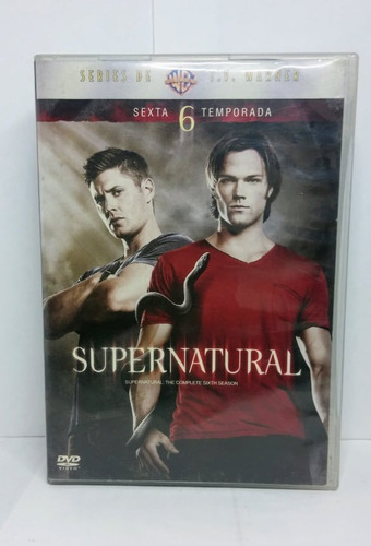 Supernatural  Sexta Temporada -  Dvd