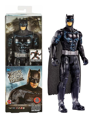 Batman Stealth Suit Figura Dc Justice League Movie 12 PuLG