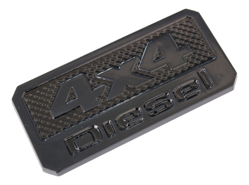 Kit Emblemas Preto Fiat Toro Freedom 4x4 Tampa Traseira