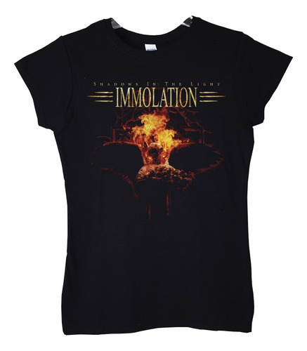 Polera Mujer Immolation Shadown In The Lig Metal Abominatron