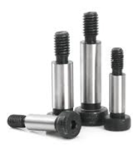 5/16 -(1/4 -20)x1-1/4  Tornillo Socket Hombro Negro 10 Pzas