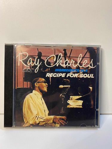 Ray Charles Ingredients In A Recipe Of Soul Cd Original