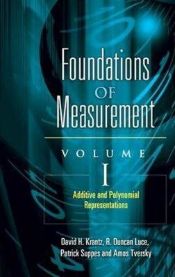 Libro Foundations Of Measurement Volume I - David H. Krantz