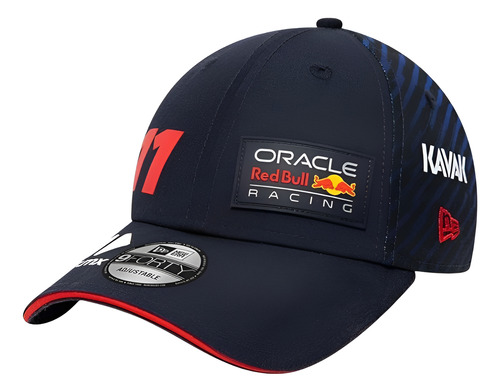 Gorra New Era Redbull 9forty F1 Juvenil 60357170 Original Azul Oscuro Unitalla Lisa