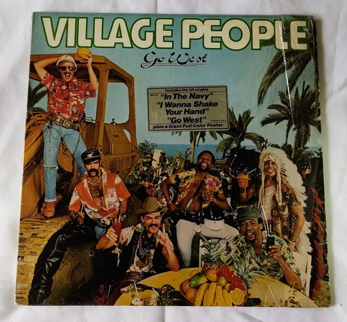 Village People Go West Vinilo Importado In The Navy Excelent