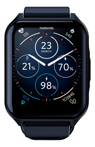 Reloj Smartwatch Motorola Watch 70 Black Bluetooth 