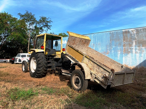 Imagem 5 de 13 de Trator Ford 6600 Com Caretinha Basculante !!!