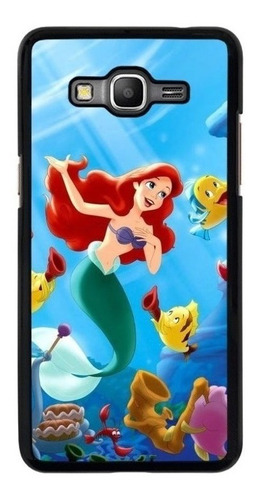 Funda Para Samsung Galaxy Sirenita Disney Princesas Fondo