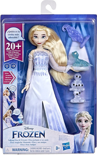 Frozen Muñeca Elsa Y Sus Amigos 