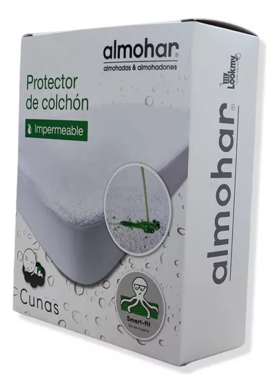 Cubrecolchon Impermeable Para Cuna De 100x70cm | Cubre Colchón De Toalla Y Capa De Poliuretano Para Practicuna | Protector De Incontinencias Para Colchón | Cubre Colchón Sin Ruido Ni Calor Para Cuna |