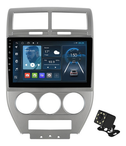 Estéreo 1+32g Cámara Para Jeep Compass Patriot 2007-2008 Gps