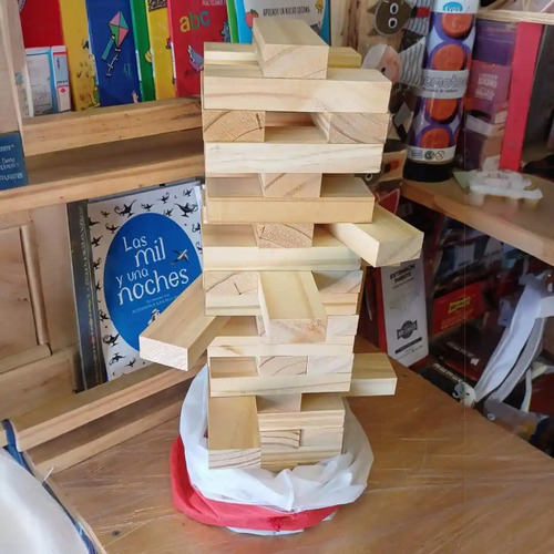 Yenga Torre De Bloques De Madera Gigante