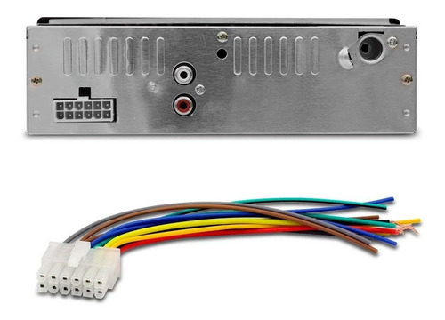 Imagem 4 de 4 de Aparelho Auto Radio Automotivo Som Universal 1 Din Bluetooth