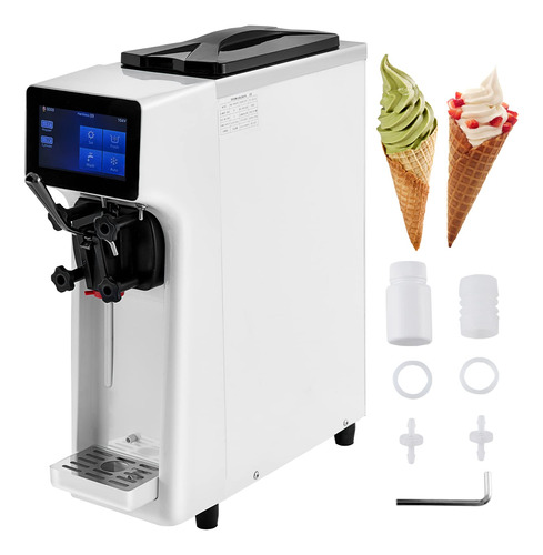 Máquina De Helados Comercial 10-20l/h, 1000w, 4.5l, 1.6l, Pa