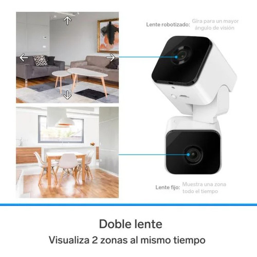 Camara Doble Wifi 2 Mpx Doble Lente