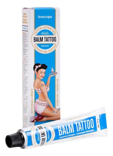 Pomada Para Tatuaje Balm Tattoo Aftercare Original 30g Delab