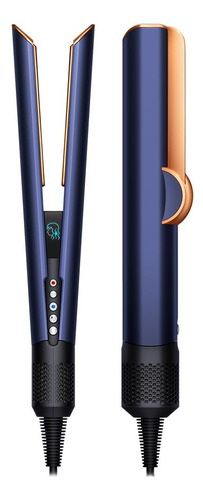 Plancha Pelo Dyson Airstrait Azul Prusia 220v Nueva En Caja Azul Prusia