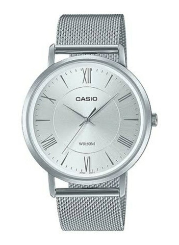 Reloj Casio Modelo Mtp-b110 Plateado
