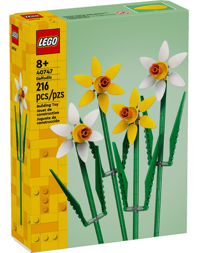 Lego Kit De Construcción De Flores De Loto