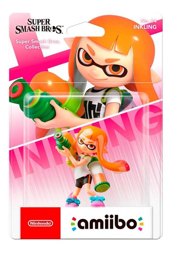 Amiibo Series Super Smash Bros Nintendo Swich Inkling Girl