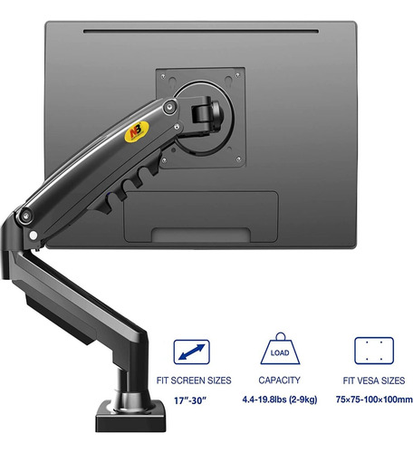 Base Escritorio Soporte Televisor Monitor 17 -30 2-9kg F80