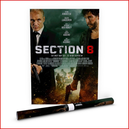 Poster Pelicula Section 8 - 40x60cm