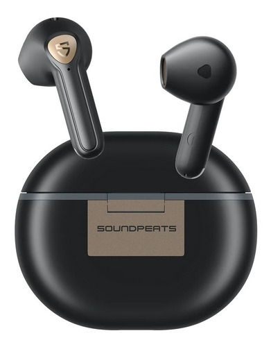 Fone Soundpeats Air3 Deluxe Hs Com Anc E Certificação Hi-res Cor Preto