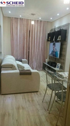 Imagem 1 de 15 de Lindo Apto 2 Dor 1 Vg Repleto Em Armarios Embutidos (cliente Só Retira Os Eletrodomesticos) - Mr52337