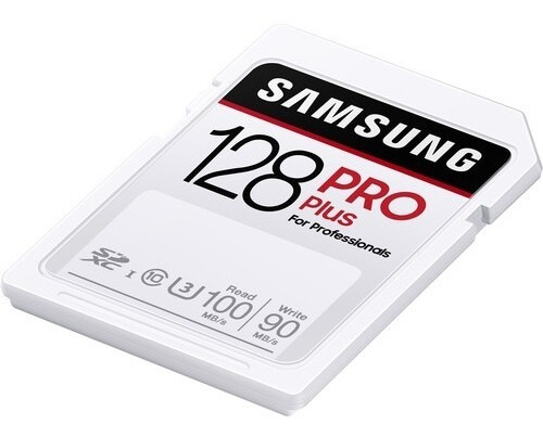Cartão Sdxc Samsung 128gb Pro Plus 4k C10 U3 100mb Lacrado