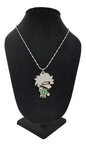 Dije Collar Kakashi Naruto Shippuden Chibi Metal