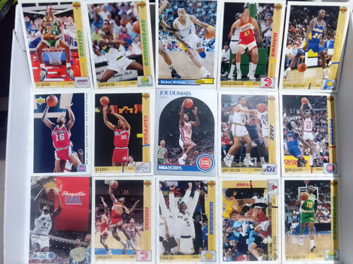 Lote De Tarjetas Básquetbol + Holograma Michael Jordan (Usado)