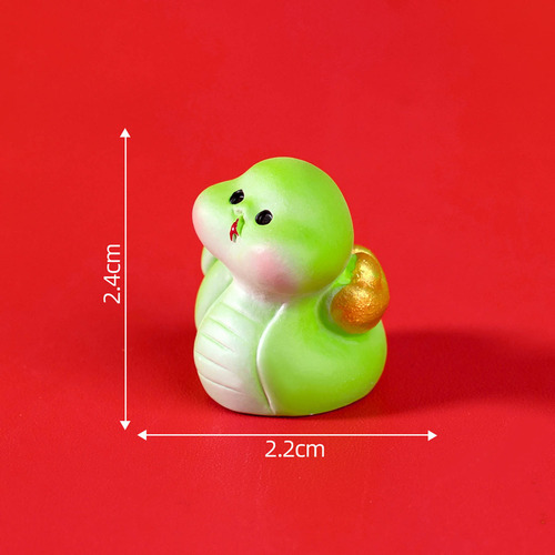 Djzh Sroje Figura De Serpiente En Miniatura De Resina De E