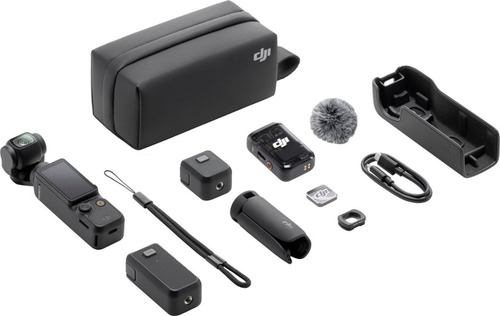 Dji Osmo Pocket Gen 3 Camara Portatil Creator Combo 4k, Cor Black