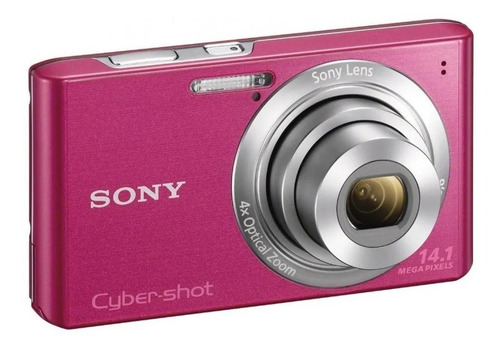 Sony Cyber-shot W610 DSC-W610 compacta avançada cor rosa