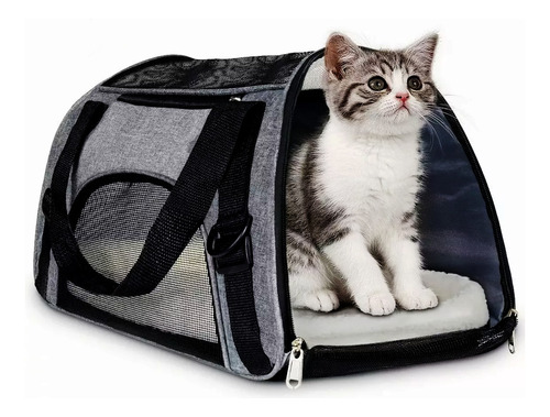 Mochila Transportadora De Perros Y Gatos, Portátil