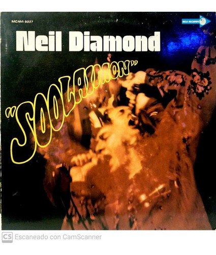 Disco Neil Diamond Soolaimon Buen Estado  Nacional  Todelec