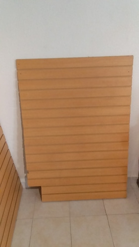 Imagen 4 de 10 de Exhibipanel Panel Ranurado 132.5 Cm Ancho X 122 Cm Largo Ofe