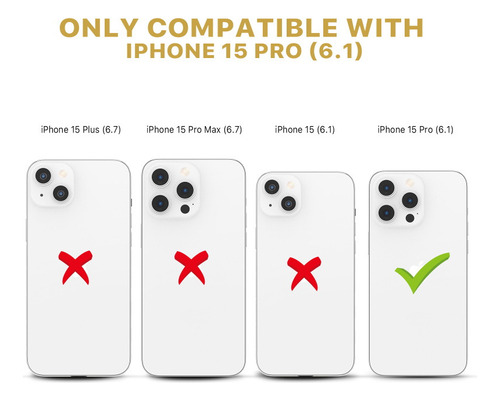 Vidrio Templado Completo Para Iphone 15 Pro (6.1)