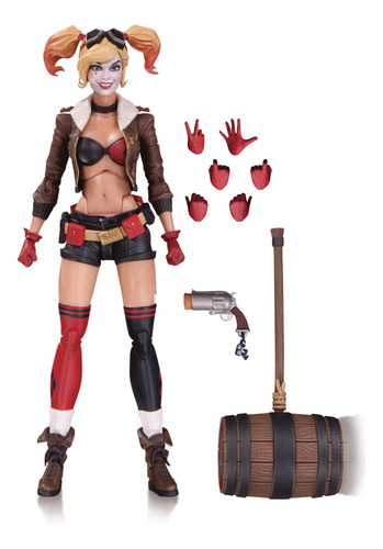 Figura De Accion Dc Collectibles Bombshells De Harley Quinn