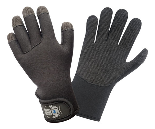 Xs Scuba - Guantes De Buceo (0.079in), Color Negro