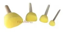 Comprar Set De Taponadores Esponja - Ponceadores Eq Arte - Pinceles