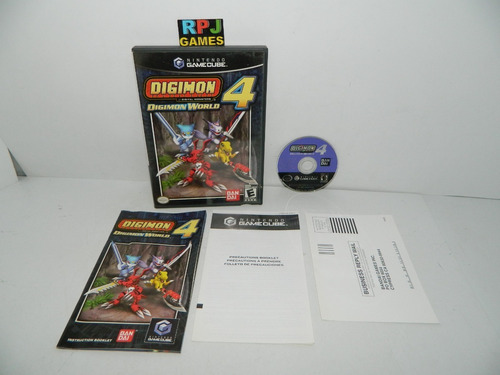 Digimon World 4 Original Nintendo Game Cube - Loja Fisica Rj