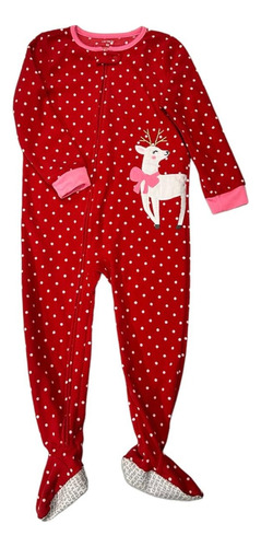 Ropa De Dormir (memeluco) Carter`s Rojo Talla 4