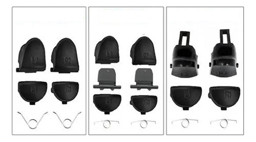 Botones L1 - R1 - L2 - R2 + Resortes Para Control Ps4