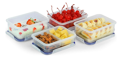 Contenedores De Alimentos 4 División Popit!