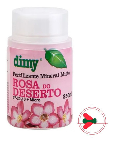 Fertilizante Rosa Do Deserto Concentrado Rende 25l Dimy