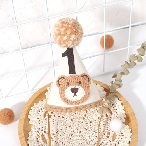 Decoración Para Fiesta De Cumpleaños Vavayao Bear 1st Con Os