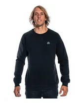 Comprar Buzo Reef Crew Basic Logo Negro Men Envío Todo El País
