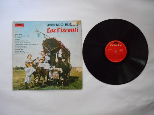 Lp Vinilo Los Visconti Abriendo Huellas Edic Colombia 1977